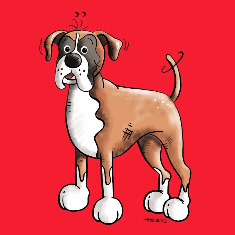 Funny Deutscher Boxer - German Boxer - Dog
