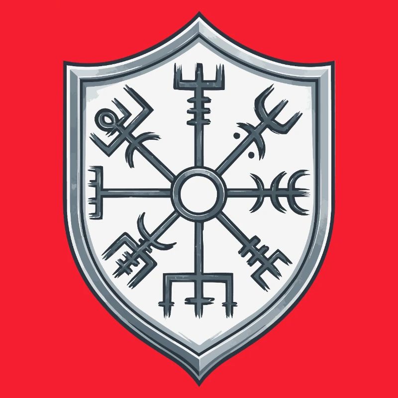 Vegvisir Shield Symbolism