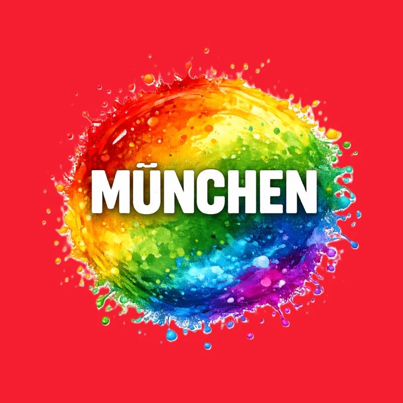 Des éclaboussures colorées sur Munich
