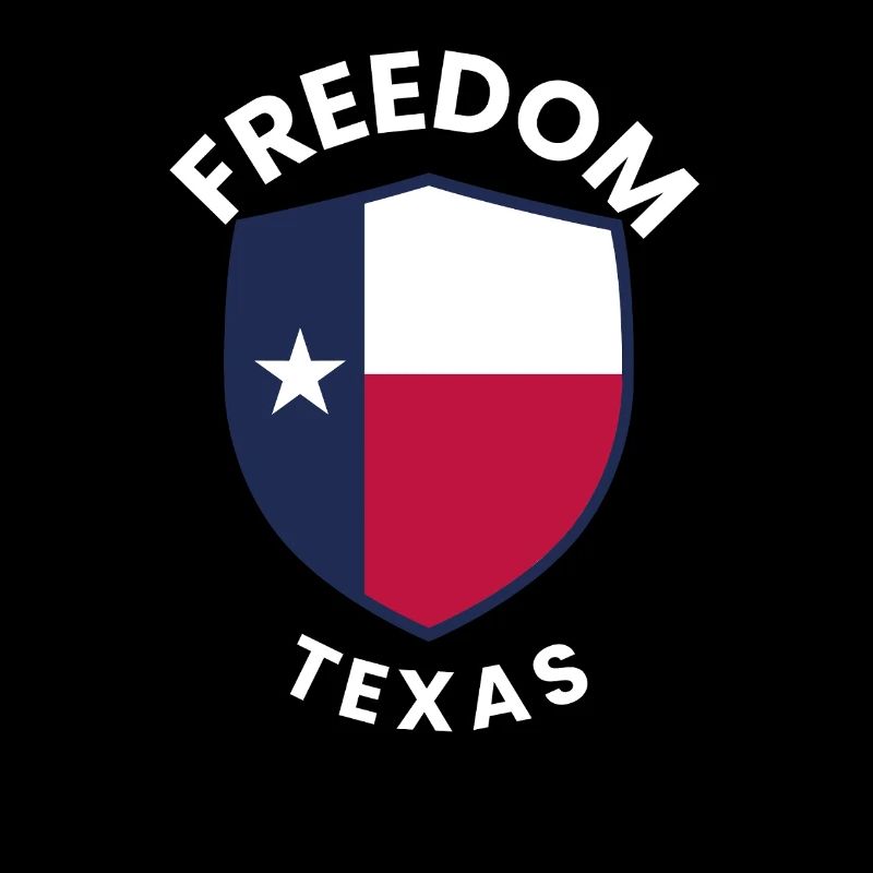 Texas-Schild der Freiheit