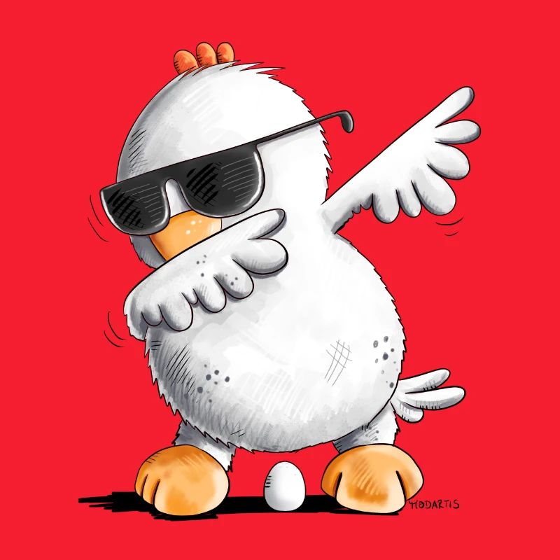 Dab Dance Chicken I Dabbendes Chicken I Dabbing Animals