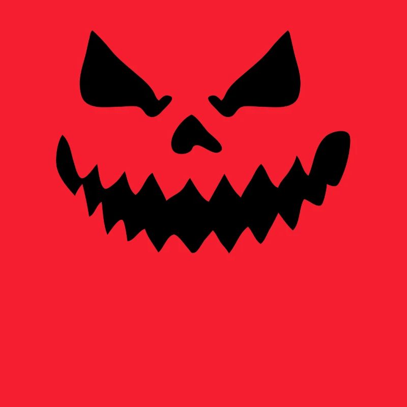 Visage de citrouille effrayant d’Halloween Jack O’Lantern