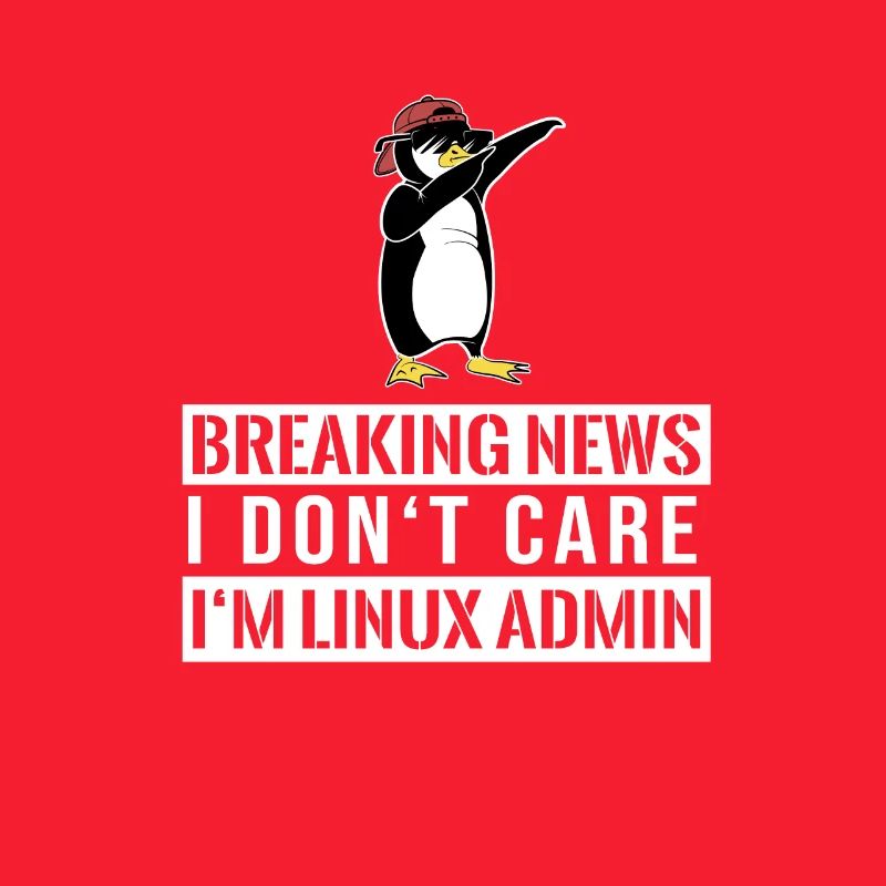 IT nerd Linux Linux penguin geek software engineer