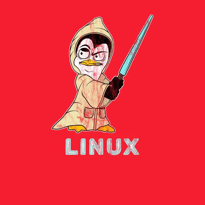 Nerd Linux informaticien développeur de logiciels Linux