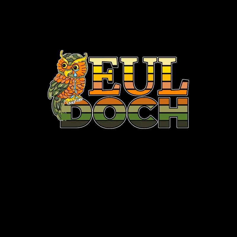 Eul Doch Retro Color Eule