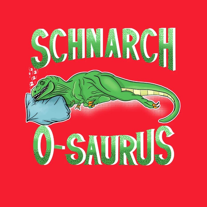 Schnarch O Saurus der schnarchende T-Rex