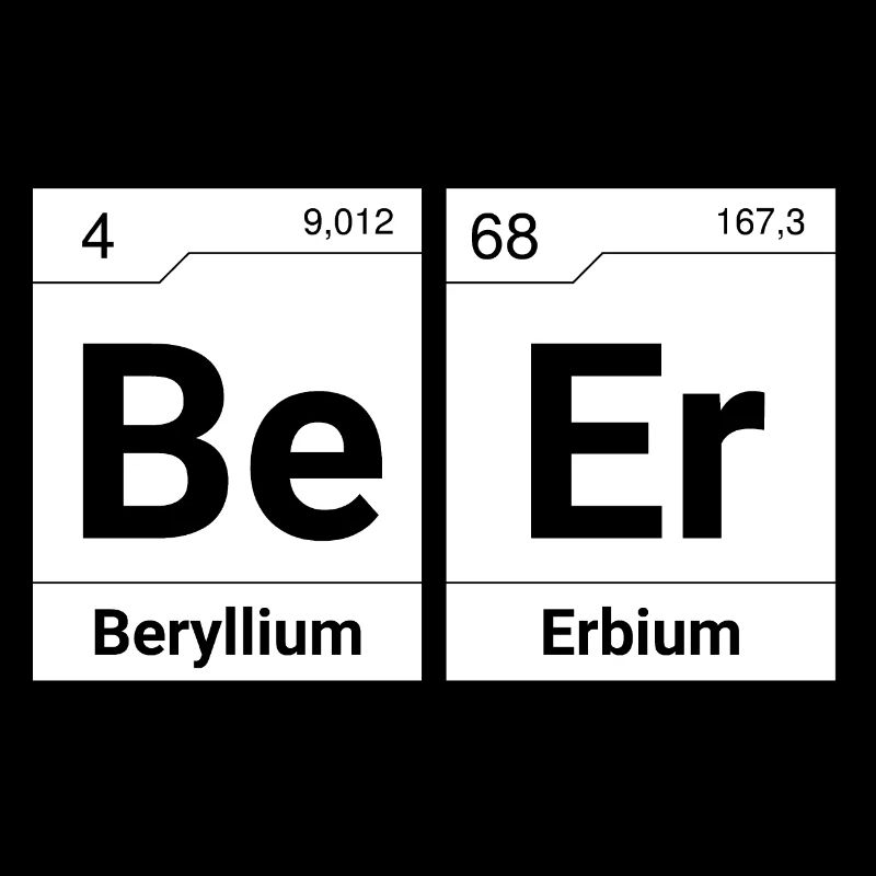 Beer periodic table elements