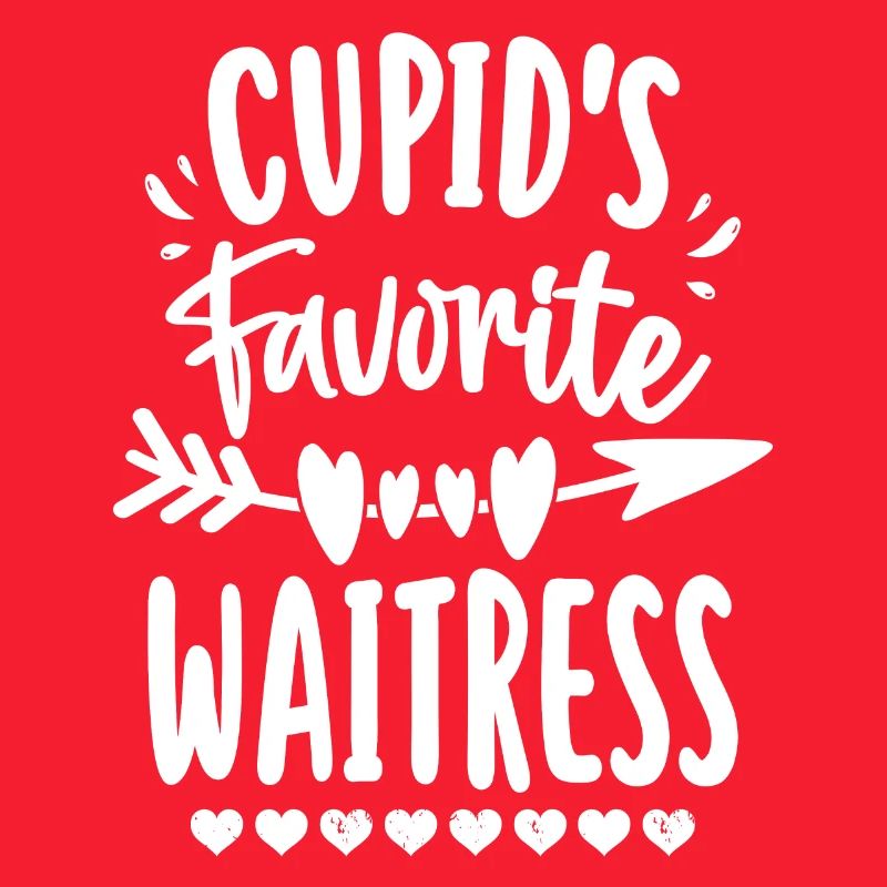Cupidons Serveuse Préférée Drôle Saint Valentin