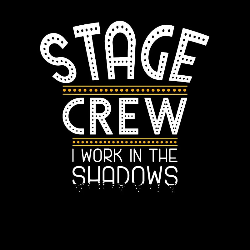 Stage crew, stage staff, roadie gift