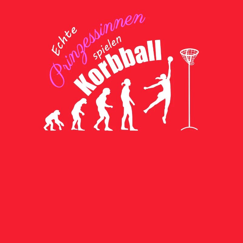 Echte Prinzessinnen spielen Korbball - Evolution