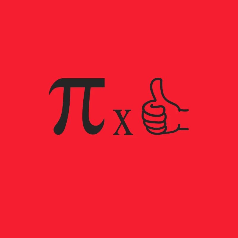 Math Math meme Pi times thumb circle number