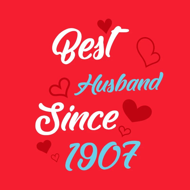 Bester Ehemann seit 1907 Hochzeit