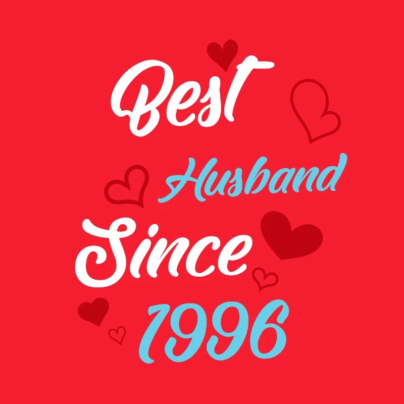 Bester Ehemann seit 1996 Hochzeit