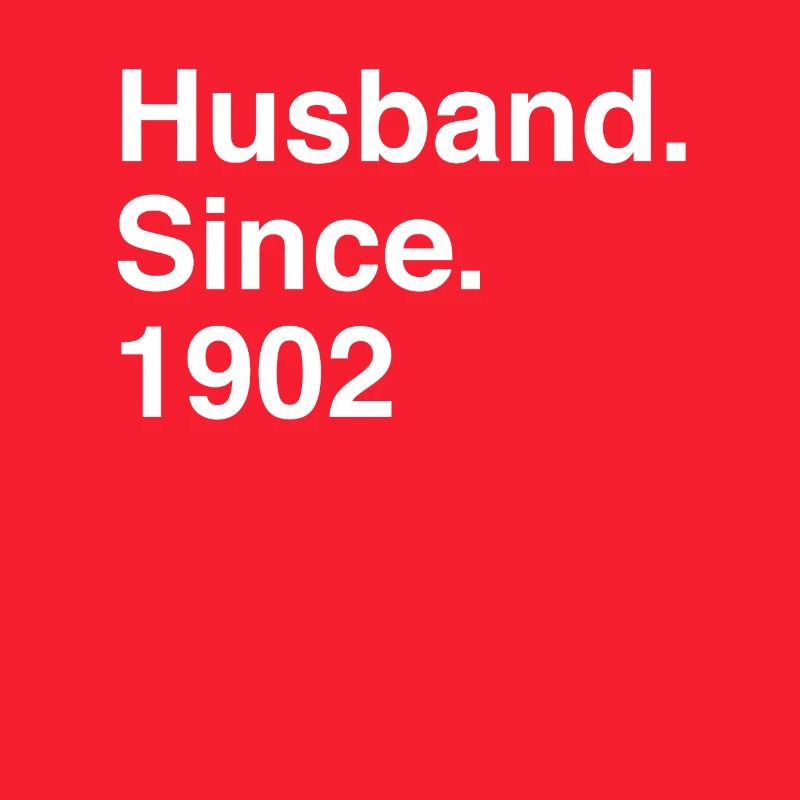 Jubiläumsehemann seit 1902 Hochzeit