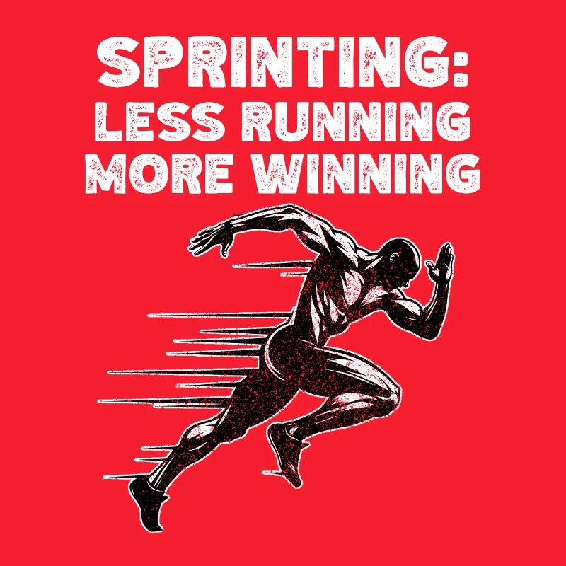 Coureur sur piste Sprinter Sprint 100m sprinter