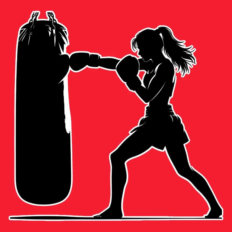 Muay Thai Mädchen