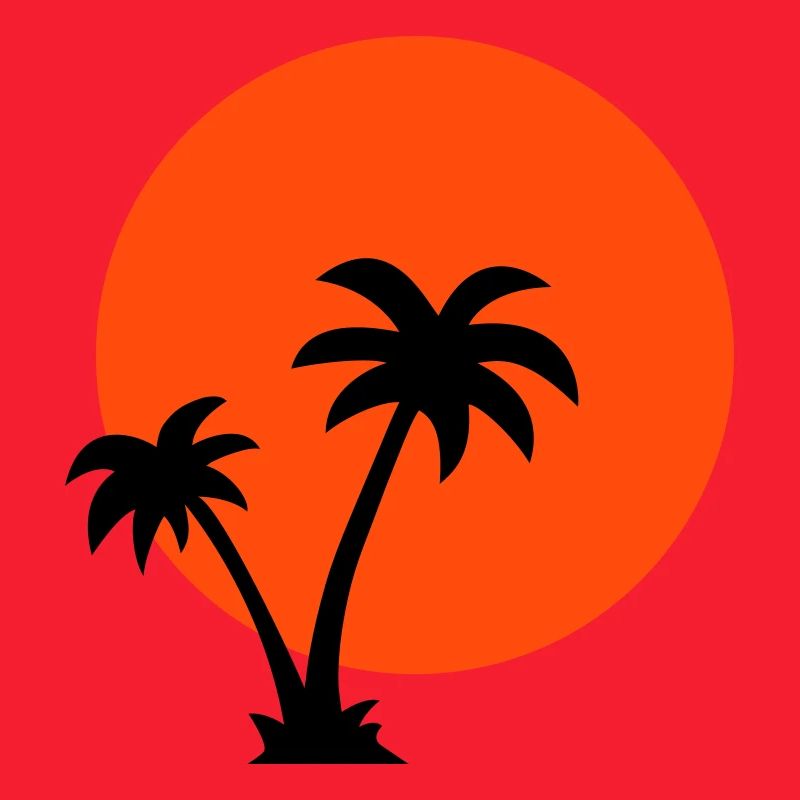 Palm Trees Sun
