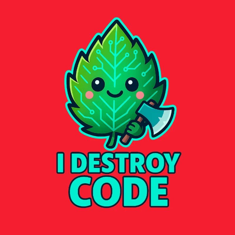 Green Leaf Code Warrior