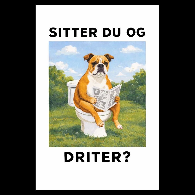 Hund, der scheißt