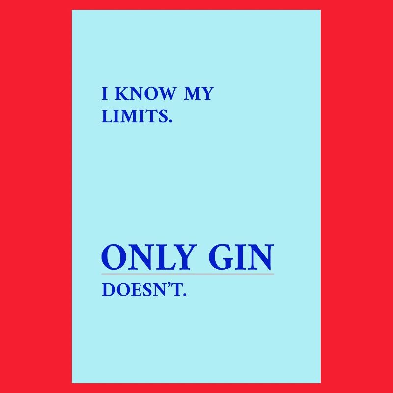 Le gin n’a pas de limites