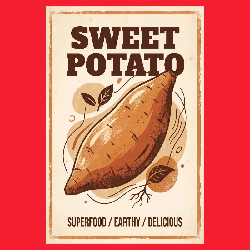 Impression de Superaliment de Patate Douce