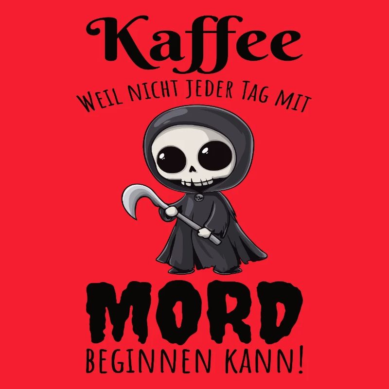 Kaffee Sensenmann Kaffeetrinker