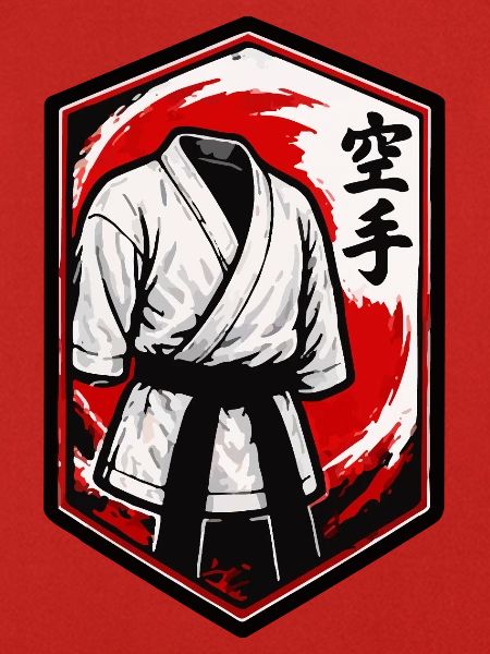 Karate Gi Schild Emblem