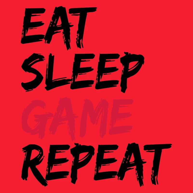 Eating sleeping gambling repeating saying gift