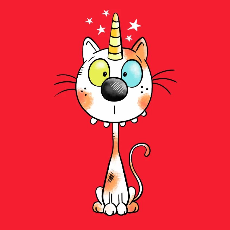 Mignon chat comique
