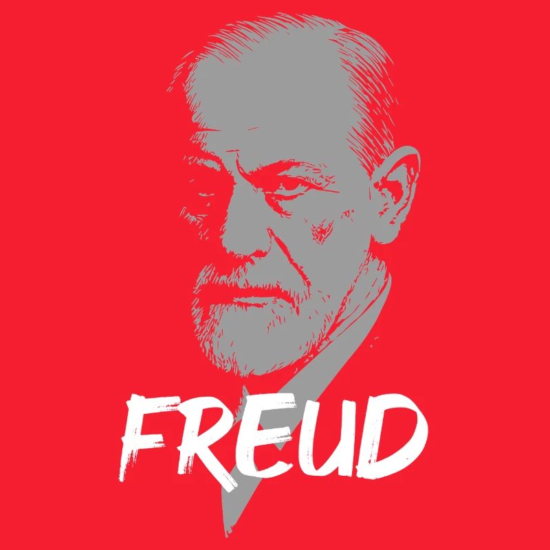 Psychoanalytic dr Freud Icon Portrait