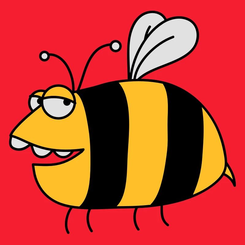 Fun thick bee