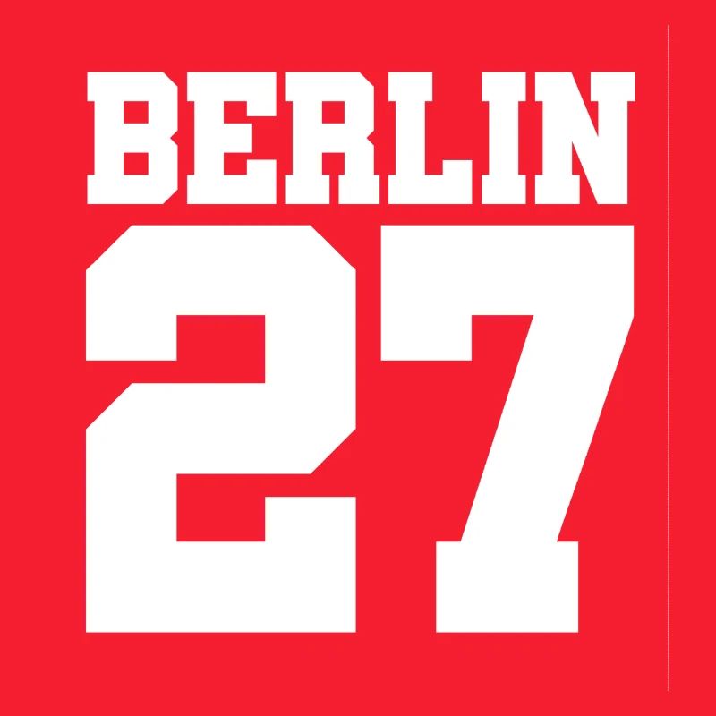 Berlin 27 - Quartier - Code postal - Idée cadeau