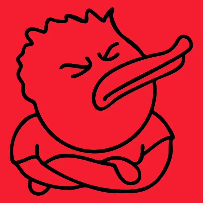 Offended Duck