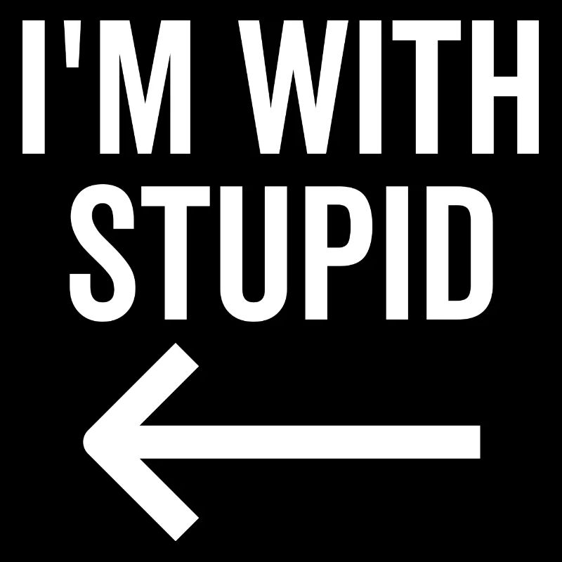 Ich bin mit Dumm
