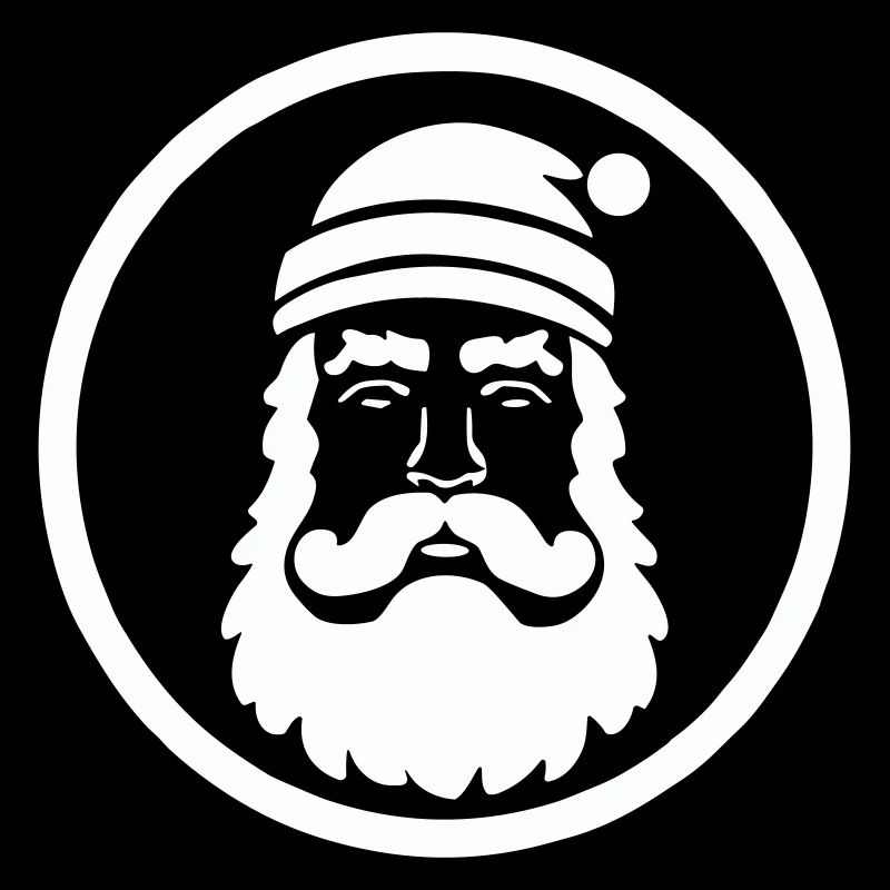 Festive Santa Visual