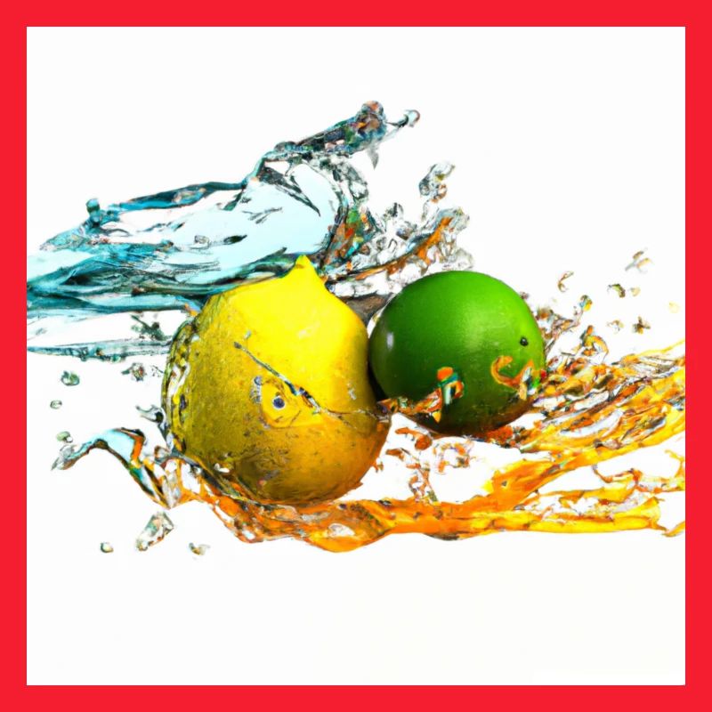 Zitrusfrüchte Splash