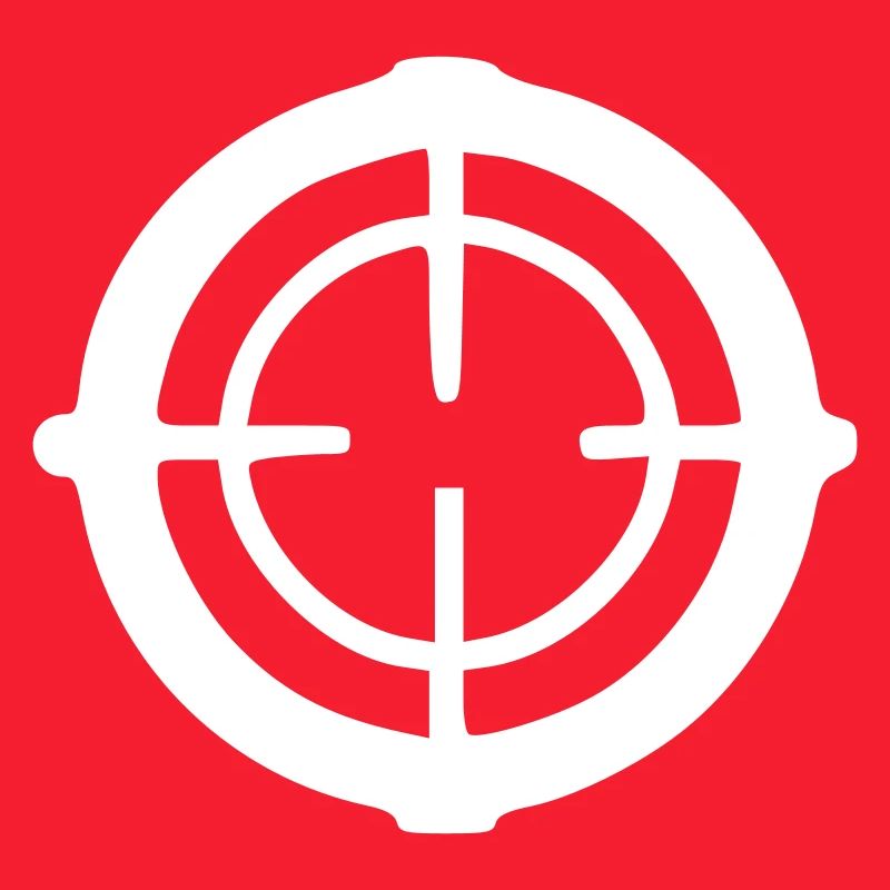 Target Sight Reticle Icon Icon Vector