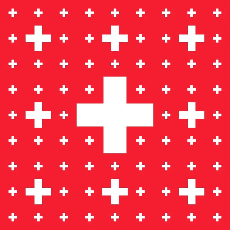 Recursive pattern with cross