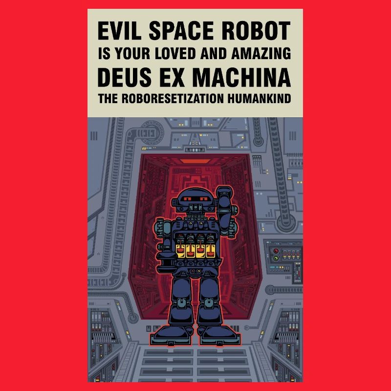 Le méchant robot de l’espace envahit la Terre