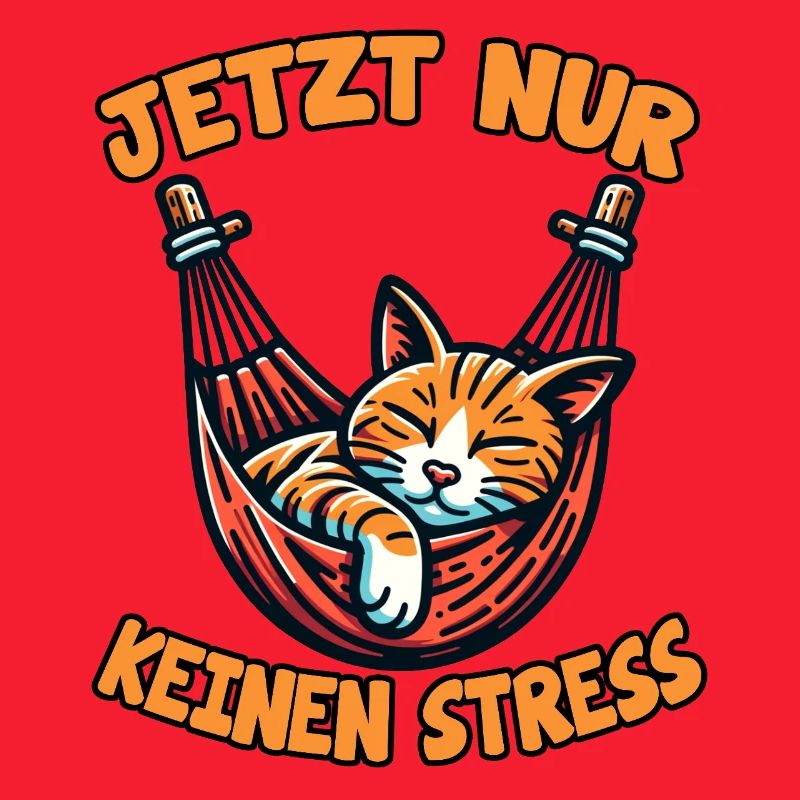 Süße Katze immer mit der Ruhe - Kätzchen schläft