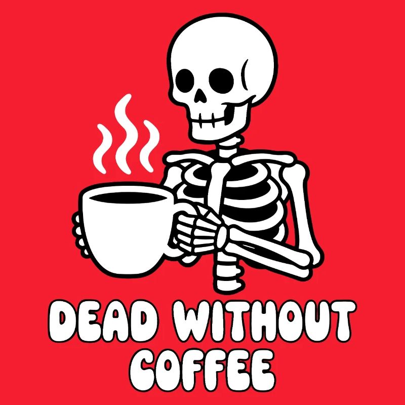 Dead Coffee Skeleton