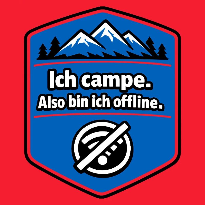Camping - ich bin offline