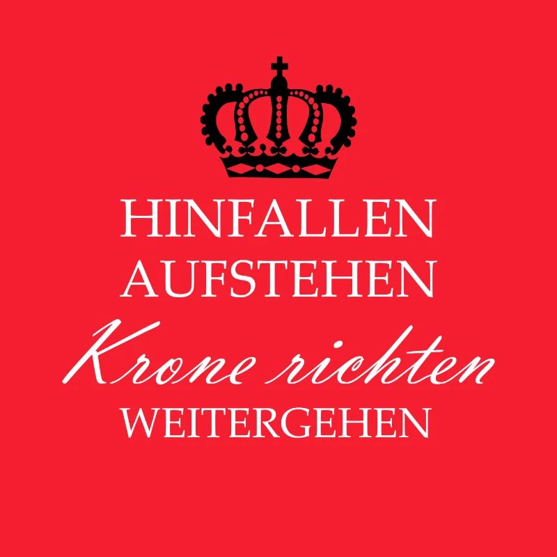 Hinfallen aufstehen Geschenk Geschenkidee