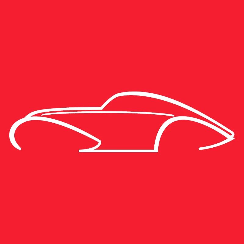 Car-Silhouette | Oldtimer | Streamline | W