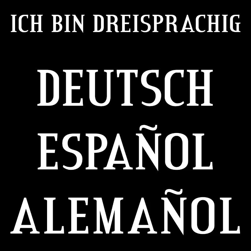 Spanier deutsch-spanisch alemanol Geschenk