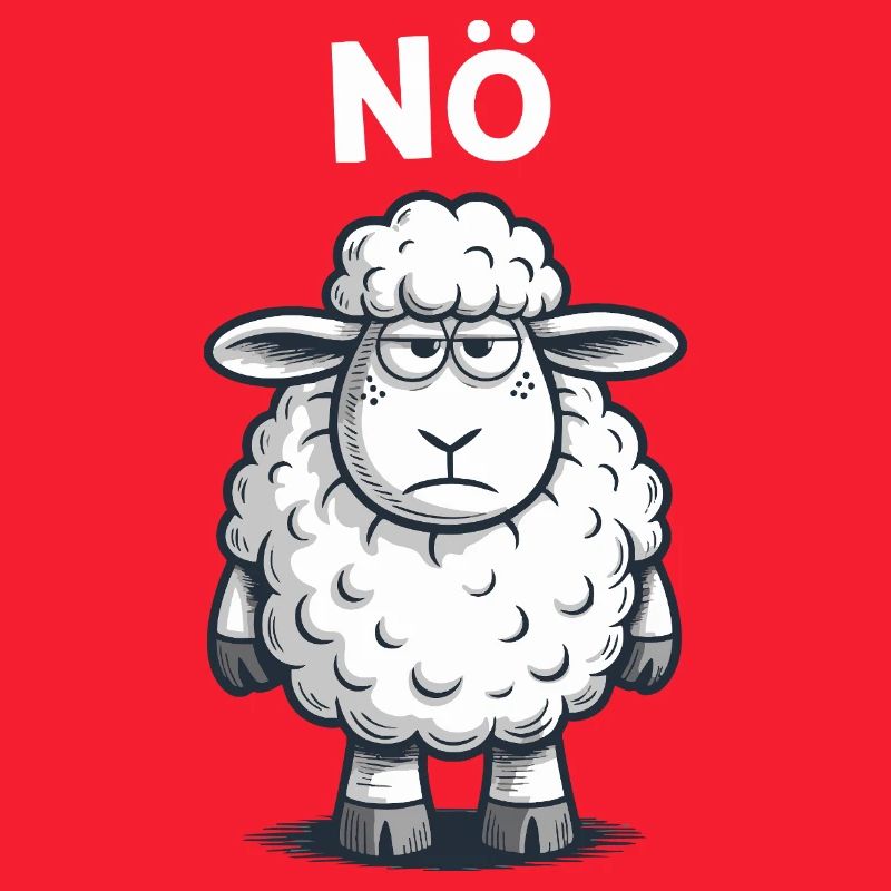 Lower Austria – Grumpy Sheep Humor Design