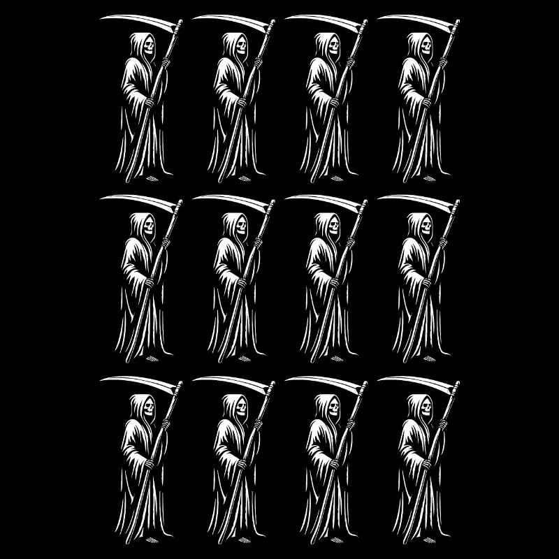 death pattern of skeletons