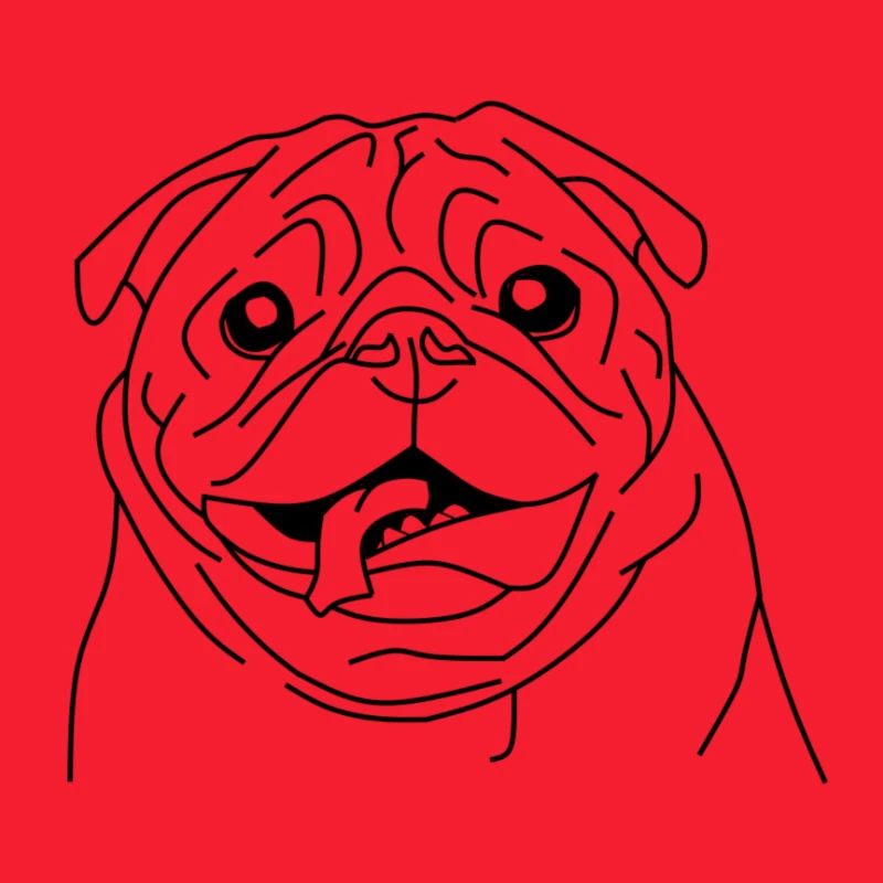 Pug Face - Le compagnon mignon