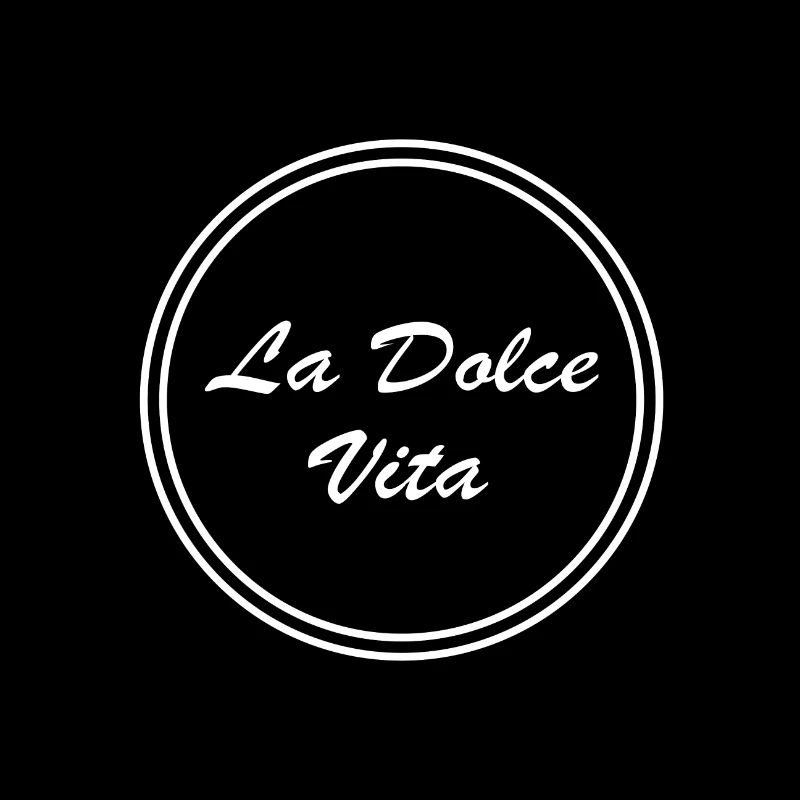 La dolce vita Italy - circular design