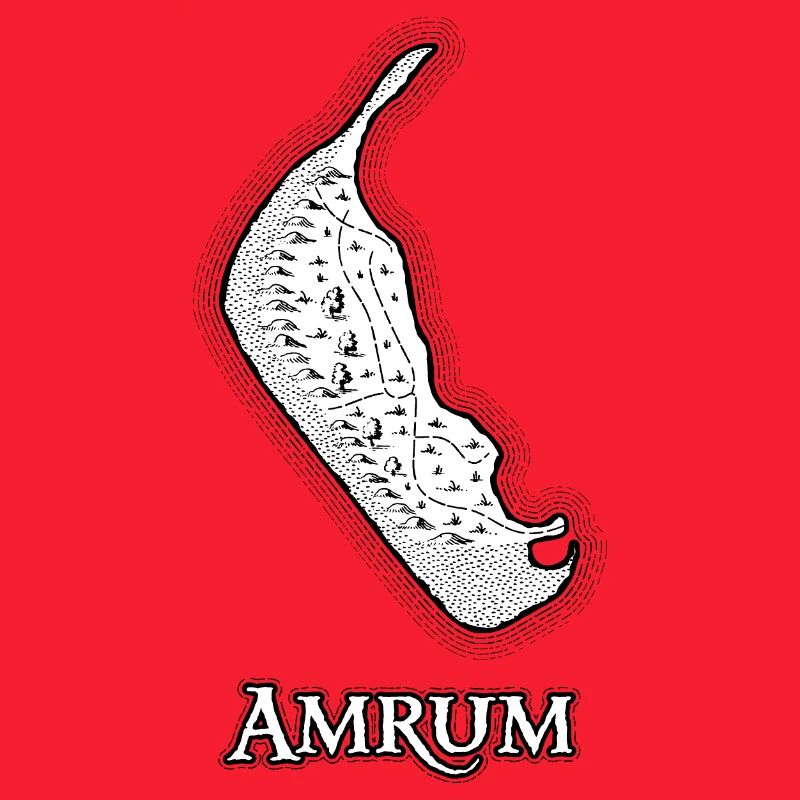 Amrum | Antique map | treasure map